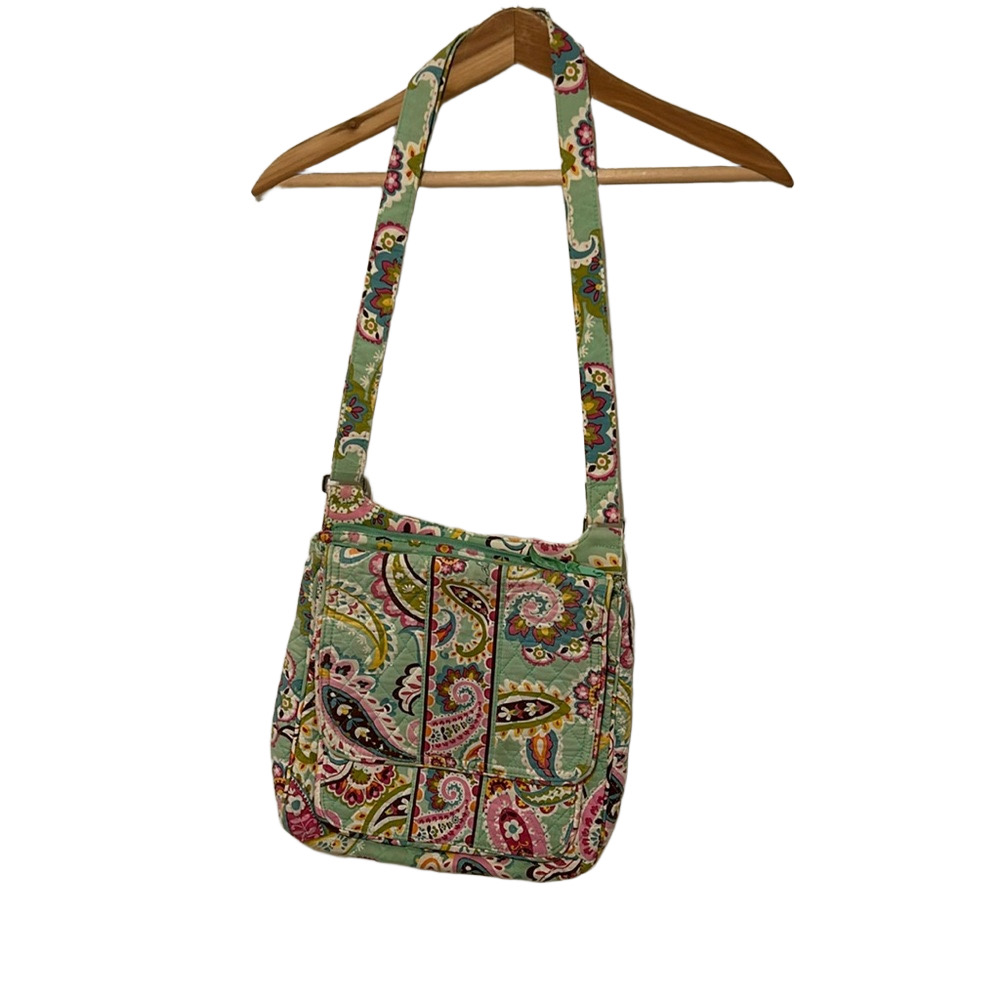 Vera Bradley crossbody bag colorful pattern GUC